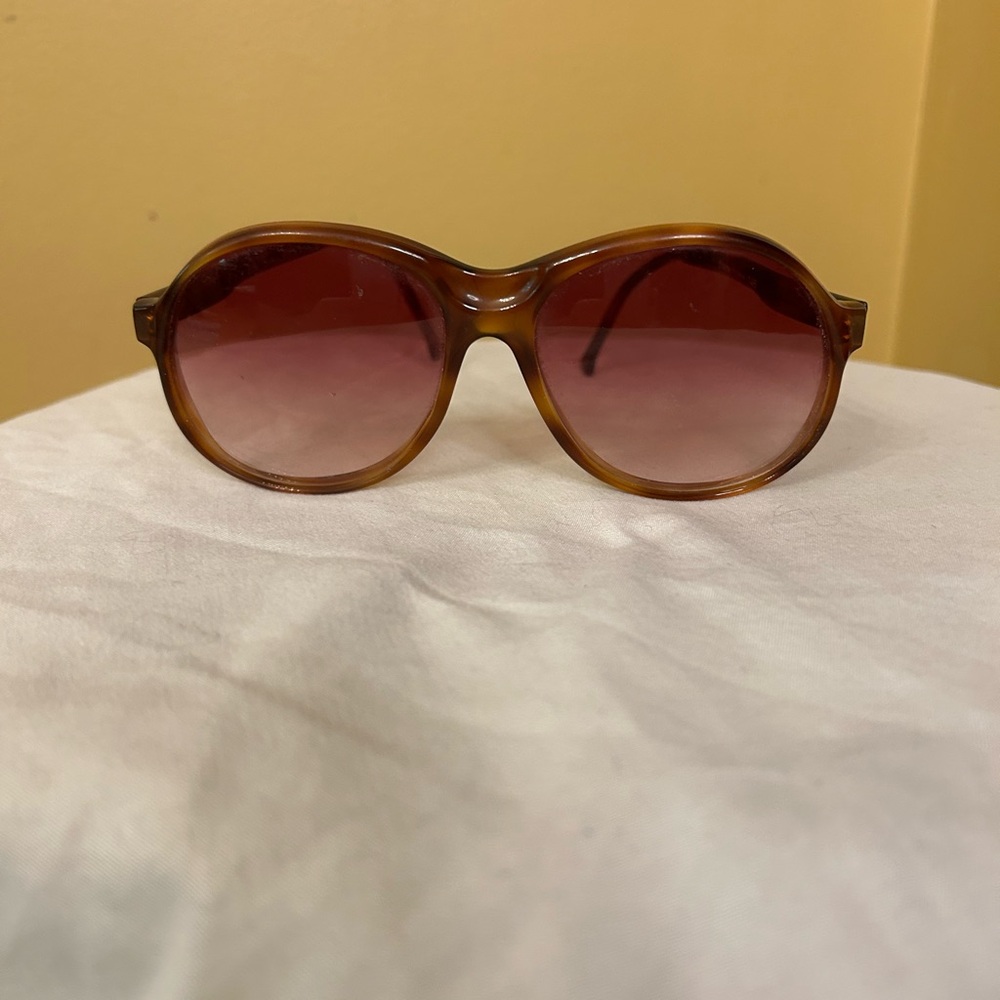 Ralph Lauren Brown Sunglasses Classic Round Design